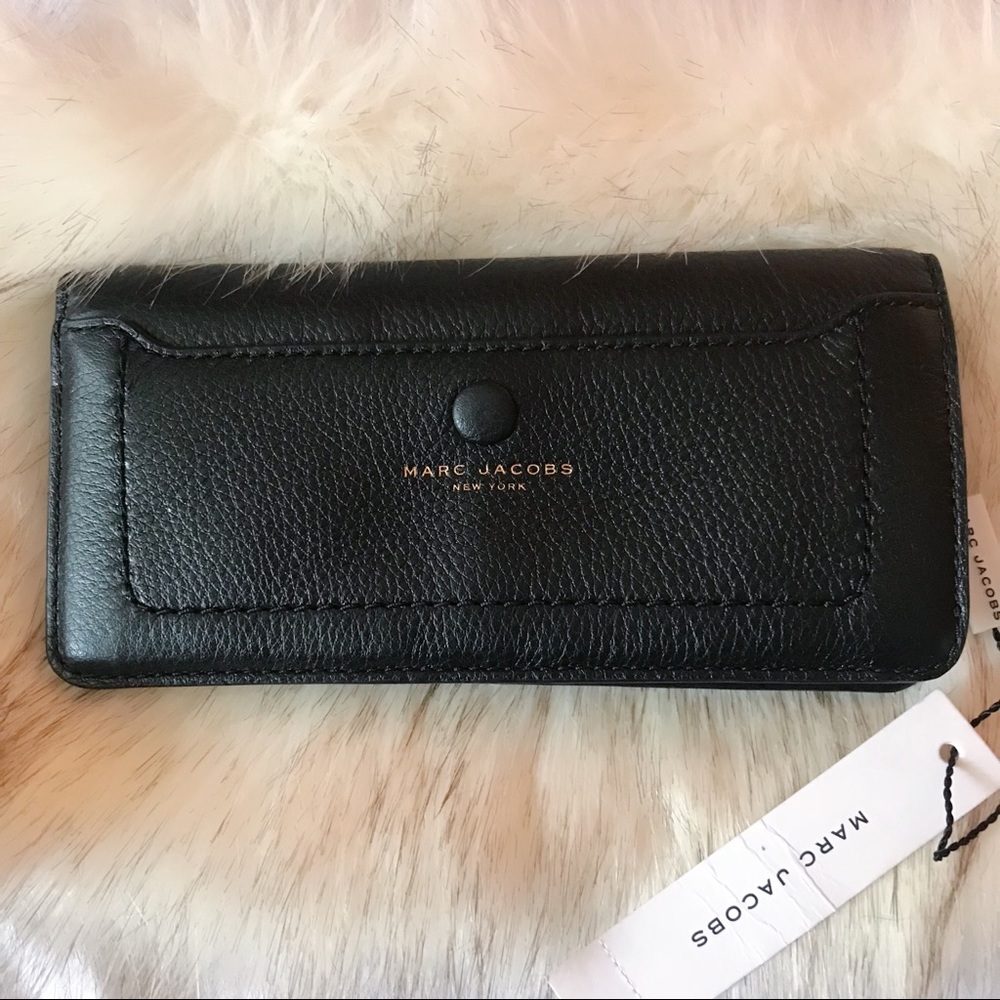 Marc Jacobs Open Face Leather Wallet